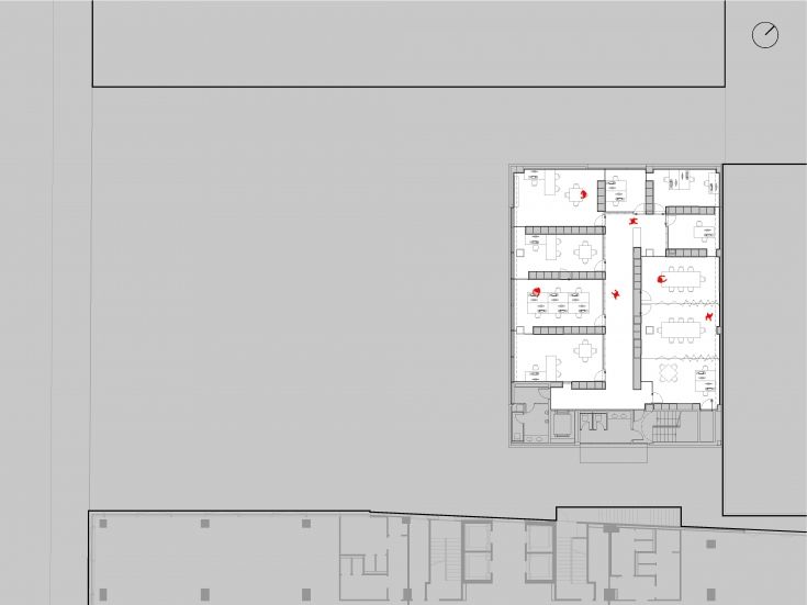 15121PJR-P1-4·3-735×551-1 Reforma de oficinas en Poblenou - 15121PJR P1 4·3 735x551 1