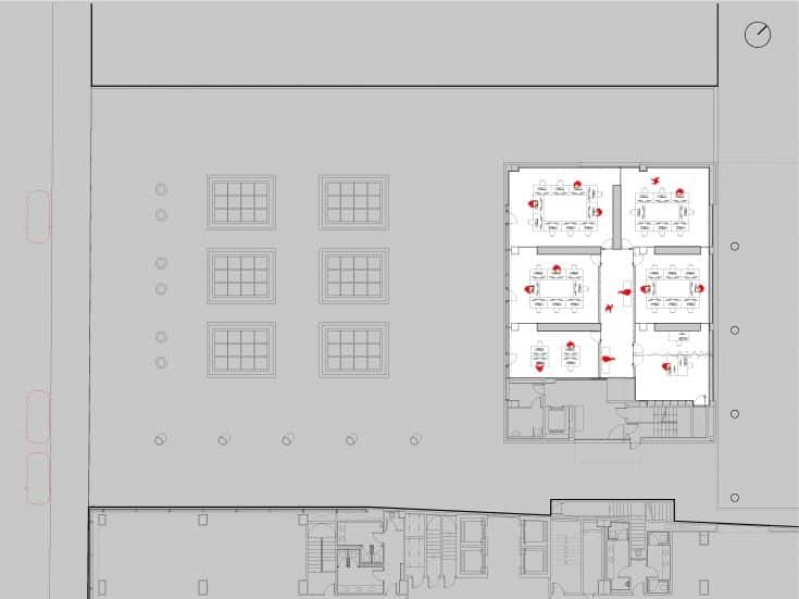 15121PJR-PB-4·3-735×551-1 Reforma de oficinas en Poblenou - 15121PJR PB 4·3 735x551 1
