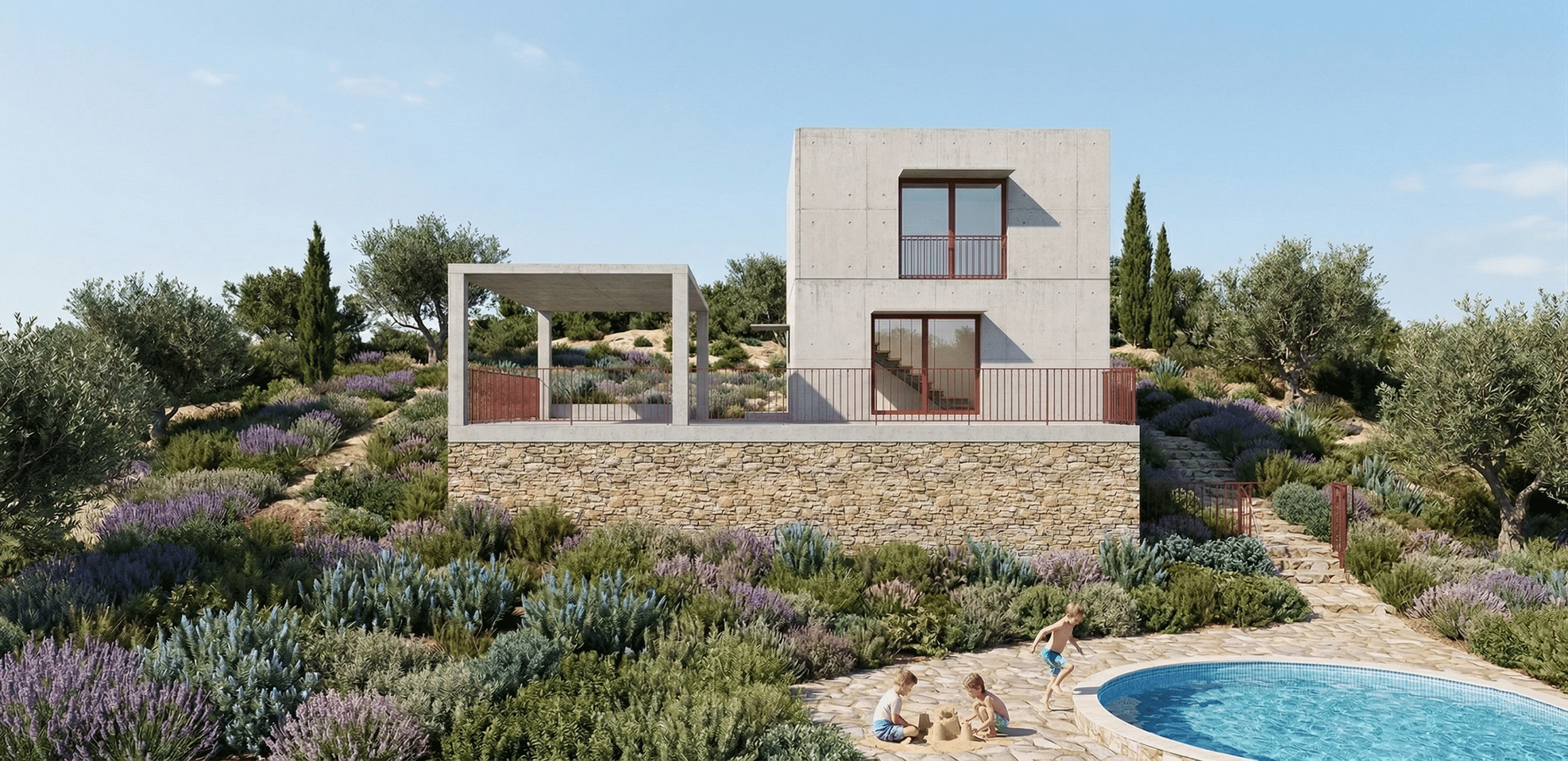 casa prefabricada - Casa Iconica en creixell 03 1 scaled