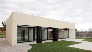Casa ecológica de alta eficiencia energética