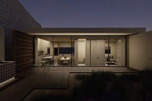 - atico terraza jardin noche 1024x683 1