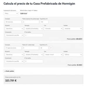 - casa prefabricada precio ejemplo