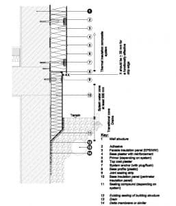 - detalle encuentro fachada suelo 01 ea etics