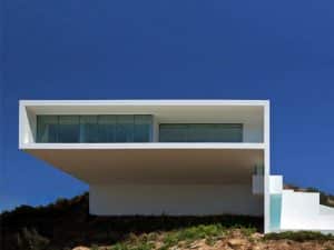 - ejemplos acabados fran silvestre arquitectos casa calpe sate