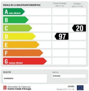 - etiqueta energetica