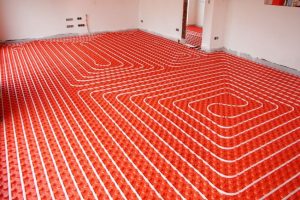 - in floor heat