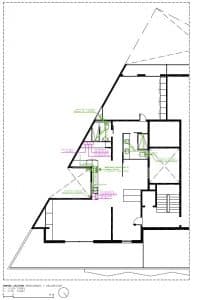 - proyecto reforma terrassa plano saneamiento