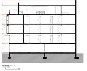 - proyecto reforma terrassa plano seccion