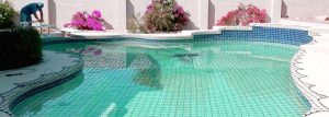- red anticaidas piscina